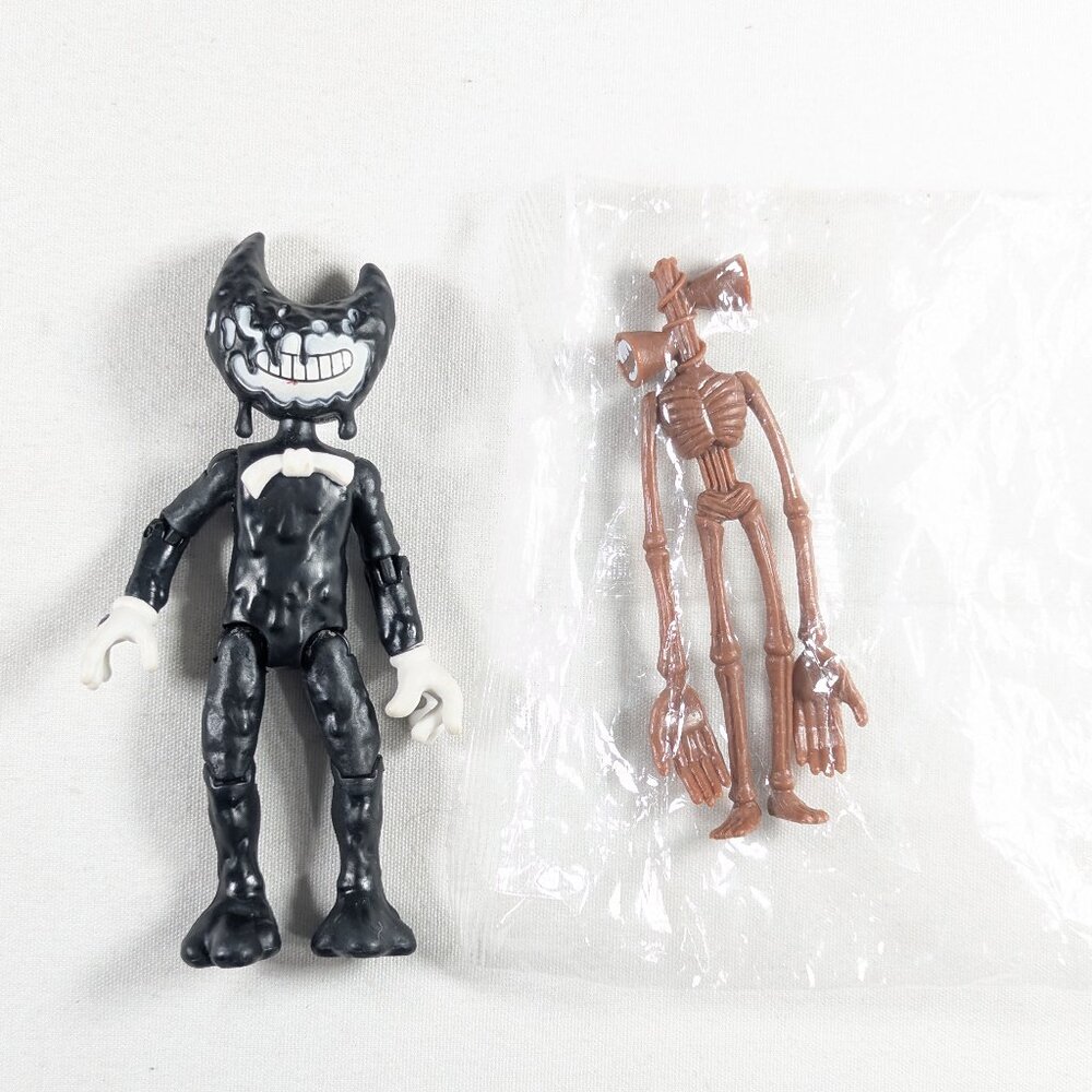 Bendy & the ink machine the Used  + dr stone siren head collectible toys